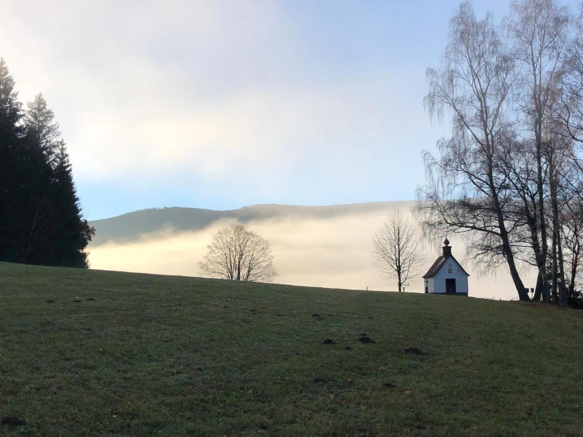 Chata Jezevec Hojsova Stráž Dış mekan fotoğraf